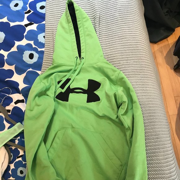 green/black underarmour hoodie, size S - Picture 1 of 1